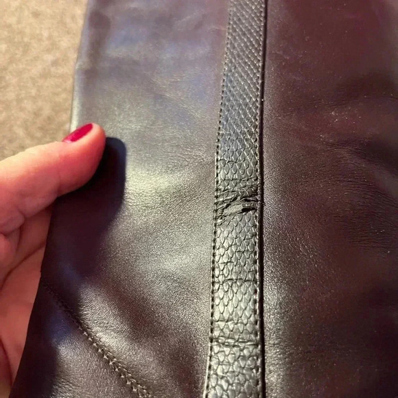 AnnTaylor tall leather boots - Picture 7 of 8